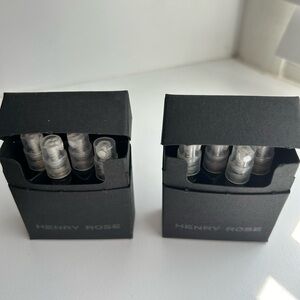 Henry Rose perfume 0.05oz bottles. Eight scents.